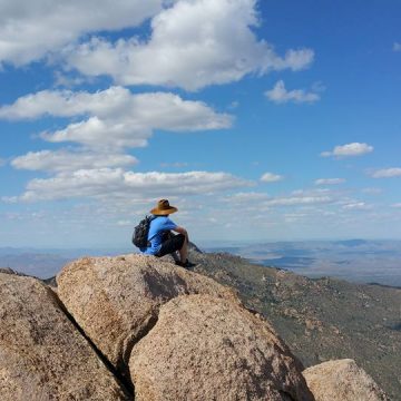 Hiking Aspen Peak / Hualapai Mountains, AZ