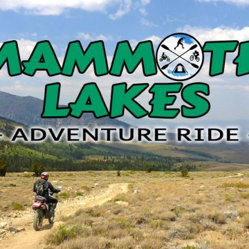 Mammoth Area Dual Sport Ride