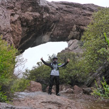 Waterfalls in the Desert: Murl Emery Arch