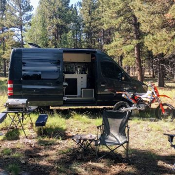 Camping and Trail Riding in Duck Creek, Utah