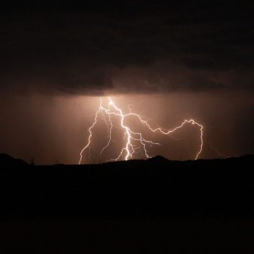 Lightning in the Desert