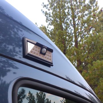 DIY Exterior Van Light: Solar, Magnetic & Motion Detected!