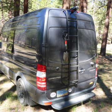 Sprinter Van Surco Ladder Installation